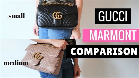 gucci marmont small 26 cm|gucci marmont small vs mini.